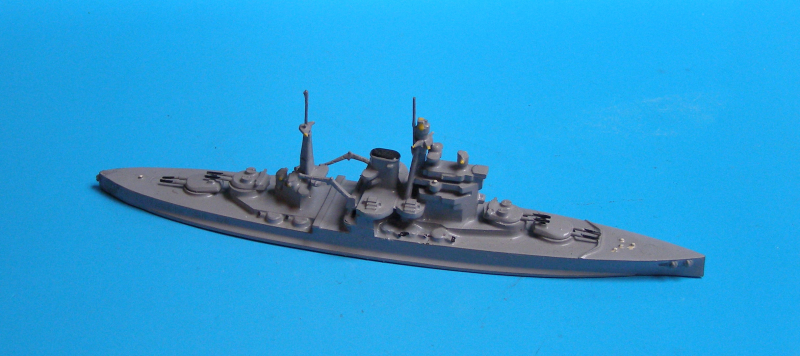 Battle ship "Queen Elisabeth" (1 p.) GB from CAS